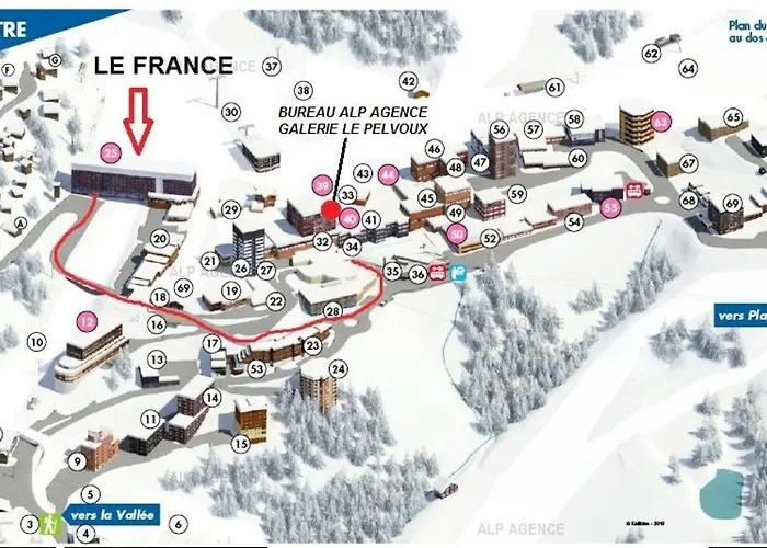 Le France - 3/4 Pers - Le France - 722fr - Plagne Centre Mae-8844 La Plagne
